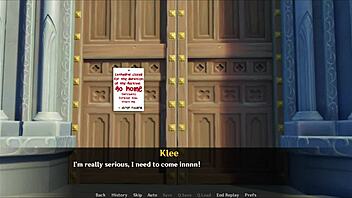 Want to see Klee's outdoor gangbang?