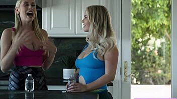 why does kay lovely lick slimthick vic's pussy?