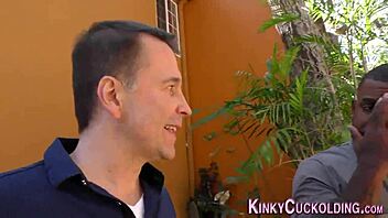 Oh Yeah, Cuckolder's Mouth Filled With Cum!