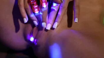 I watch Kendall Karson masturbate her tight wet pussy.