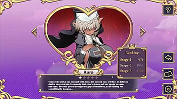 get to work succubus chan undressing giant waifu in hentai game ep 2