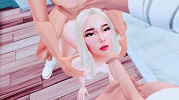 Stepmom Cheats with Stepson in Sims 4 Hentai Game