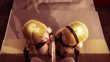 Fucked Twins From Nier Automata In 3d Hentai Anime With Big Ass?