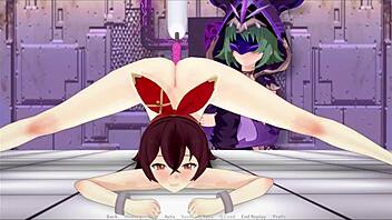 Want to see Klee's outdoor gangbang?