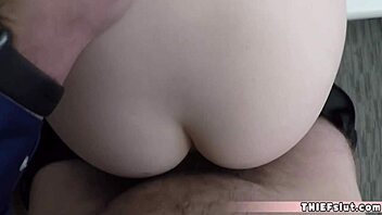 Cute Blonde Teen 18+ Shoplifter Shows Off Natural Body!