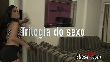 My girlfriend called her best friend for a threesome, and I agreed to fuck these two delicinhas.