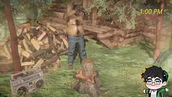 Wow! Lumberjack Strips Bare in Woods for Logjam Yaoi!