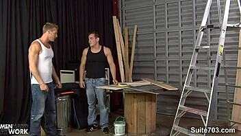 Hefty Gay Men Engage In Hardcore Fucking With Monster Cocks And Blowjobs