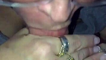 Watch This BBW's Slow Motion Blowjob and Cumshot Explosion!