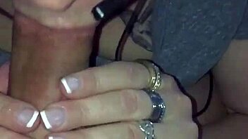 Watch This BBW's Slow Motion Blowjob and Cumshot Explosion!