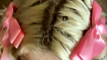 emma rosie is thrilled with the hot blowjob hookup, sucking until he cums on her face in this amateur pickup