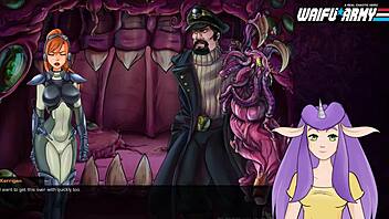 Redhead strips in starcraft slutcraft game