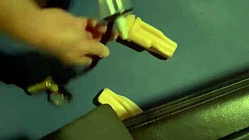 Intense mushroom cockring and vacuum pump action