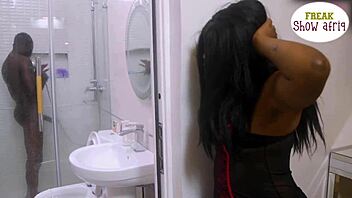 oga's busy so horny madam lets big cock gateman fuck her and squirt multiple times - subscribe to red