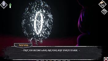 Mist in action - 395th game with an anime babe