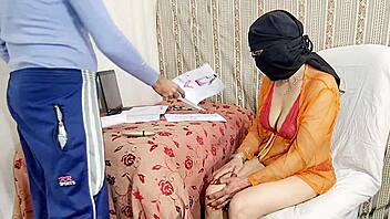 Indian college teen punished with rough anal sex and moans