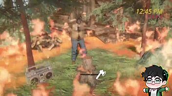 Wow! Lumberjack Strips Bare in Woods for Logjam Yaoi!