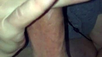 Watch This BBW's Slow Motion Blowjob and Cumshot Explosion!