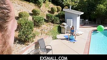 Brad Newman Pummels Lily Glees Tight Wet Pussy