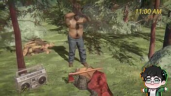 Yaoi Christmas special: Hot gay action in the woods