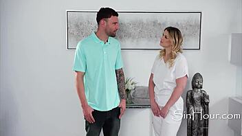 hey, masseuse, you seein’ this hard boner?