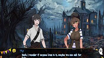 Hey, check out Horror Mansion Ep3 where the succubus rides me in this anime game