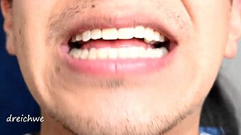 Young Colombian Eats Cookies Sensually