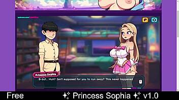 princess sophia explores erotic dating in rich anime hentai world