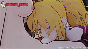 Yang Performs Deepthroat Blowjob On Ruby's Shemale Cock With Swallowing