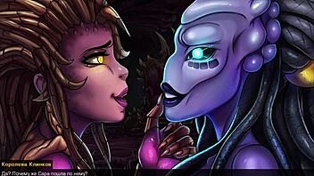 complete gameplay - slutcraft heat of the sperm part 31