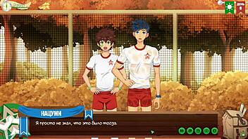 I made a juicy blowjob to Natsumi in game friends camp episode 9