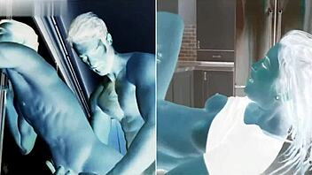 Beautiful croatian lesbians lick each other's asses