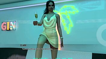 Huge-boobed babes in 3D porn game for adults