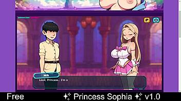 princess sophia explores erotic dating in rich anime hentai world