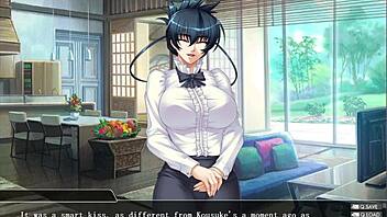 taimanin asagi 3 continues in part four with intense action