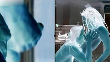 Beautiful croatian lesbians lick each other's asses