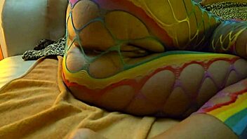 evening close up of a sexy babe