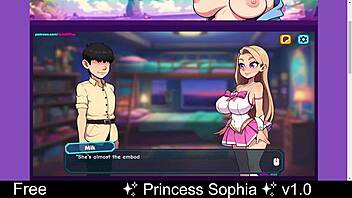 princess sophia explores erotic dating in rich anime hentai world