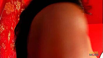 Brunette babe made a black dude horny by dancing in front of him before sucking his cock and fucking him passionately