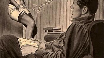 vintage erotic art collection