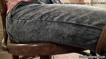 Bound Euro Beauty Teased Hard by Master!