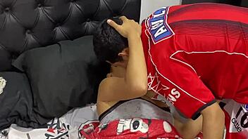 latina with big ass fucks coworker