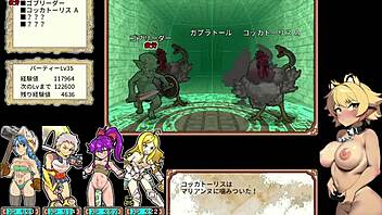 Dan Ero+ Let's Play Part 1: Four Bitches Explore Dungeon in Suggestive Game