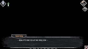 Mist in action - 395th game with an anime babe