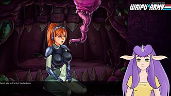 Redhead strips in starcraft slutcraft game