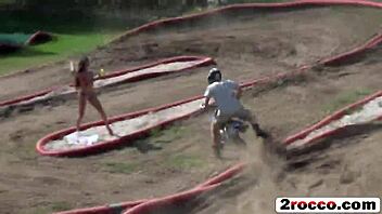 Two slutty whores banged by army garrison