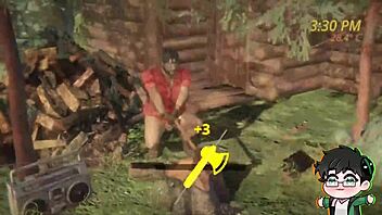 Wow! Lumberjack Strips Bare in Woods for Logjam Yaoi!