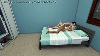 Puta Safada Fucks Padrasto While Watching Movie!