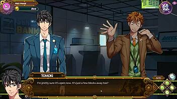 Sexy model gives swedish oil massage in game