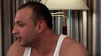 sexy twinks engaging in hardcore blowjob and gay sex action